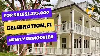 NEW FULLY REMODELED Home FOR SALE 2023 Lake Evalyn Drive Celebration Near Downtown -  $1,875,000