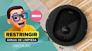 C&oacute;mo RESTRINGIR &Aacute;REAS de LIMPIEZA en Conga de CECOTEC ⛔️