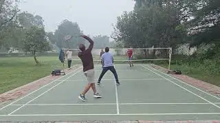 A BADMINTON DOUBLES BATTLE @ JawaharBhag || Mumbai Team vs Mathura #badmintonlovers 