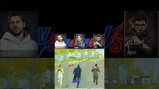 Dimitri vs Kenta vs Alok character ability test #ff #shorts