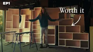I Built Custom Furniture for my Dream Artist's Studio
