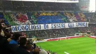 Inter - Juventus 30.03.2013 // Coreografia Curva Nord