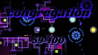 Congregation 59-100/m&oacute;vil [90hz] mi mejor run |geometry dash