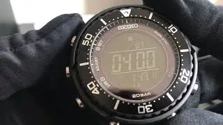 Seiko SBEP001 digital Tuna watch
