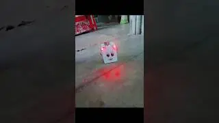 Cardboard Robot with lights