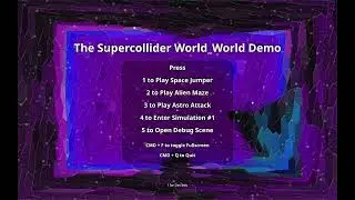 SuperColliderGameEngine (Teaser)