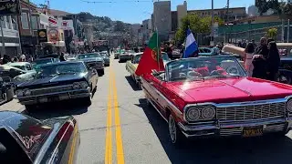 San Francisco Lowrider Parade and Lowrider Hopping Competition
