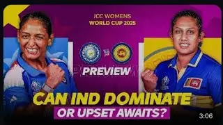 Women's World Cup Opener: India Face Sri Lanka: Match Preview 