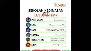 Sekolah Kedinasan Khusus Lulusan SMK
