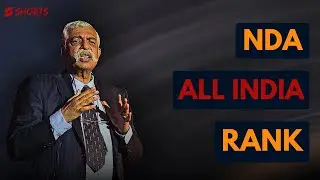 Ft.MAJ GEN GD BAKSHI SIR About His NDA Rank #shorts #gdbakshi #nda