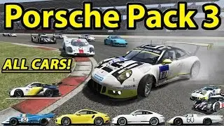 Assetto Corsa - Porsche Pack 3 ALL CARS! + Comparison
