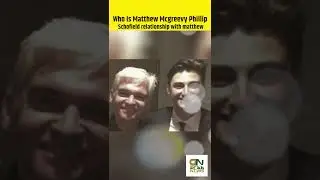 Who Is Matthew Mcgreevy Phillip Schofield relationship with matthew mcgreevy explored #shorts
