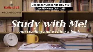 [12.21.2021] Daily 2 Hours Study with Me at 5AM CST: 작가를 꿈꾸며 새벽공부방을 엽니다