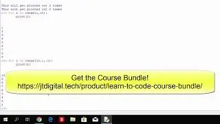 For Loops | Learn to Code with Python #18