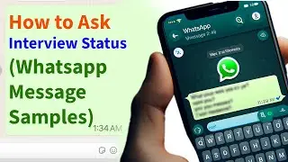 Как запросить статус собеседования через сообщение WhatsApp: 7 примеров