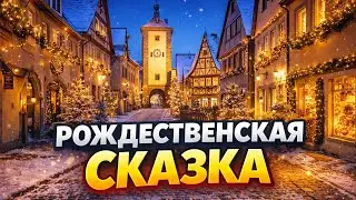 Рождество в Самом Сказочном Городе Германии 🎄 Ротенбург-об-дер-Таубер | Куда занесло
