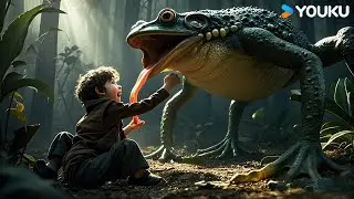 The little boy was terrified by the devil frog! | Snake 3 | YOUKU MONSTER MOVIE