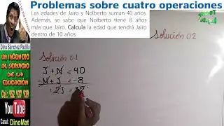 PROBLEMAS SOBRE CUATRO OPERACIONES 2