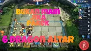 KEBERUNTUNGAN MENGGUNAKAN COMBO 6 DRAGON ALTAR!!