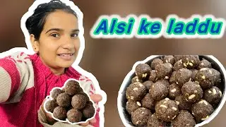 अलसी की पिन्नी रेसिपी | alsi ke laddu | winter special alsi pinni 😋