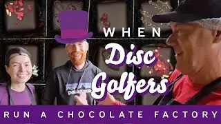 Disc Golfers & The Chocolate Factory - The Chocolate Tree in Dunbar, Scotland