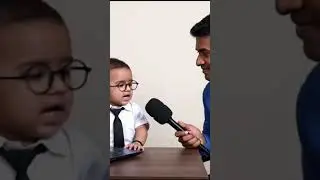Funny Ai Baby #interview #funny #videos #ai #aivideo #viral #happy