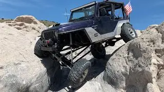 Rock crawling at little Moab Utah