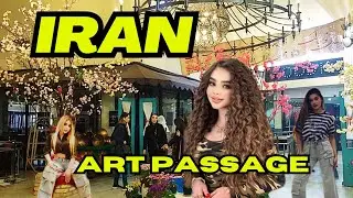 Walking in Tajrish Ghaem Passage | The most Different Passage in Tehran Iran 🇮🇷ایران