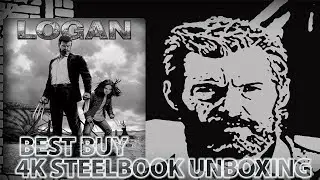 Logan 4K Blu-ray Steelbook Best Buy Exclusive Unboxing