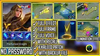 NO PASSWORD!! SKRIPT SKIN LANCELOT SWORDSMAN BACKUP anti banned, anti error 100% work!!