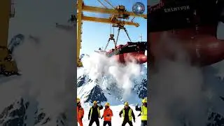 Ship Lifter 🚢🏗️ #EngineeringBeast #NextEra #FutureTech #HeavyLift #MegaMachine #ImpossibleBuild