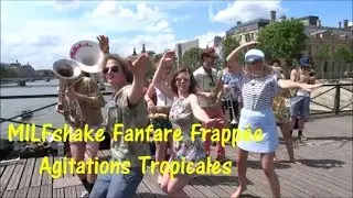 #1 Milfshake Fanfare Frappée Agitations Tropicales Pont des Arts 3 juin 2018