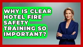 Why Is Clear Hotel Fire Safety Training So Important? - Hospitality Management Mastery