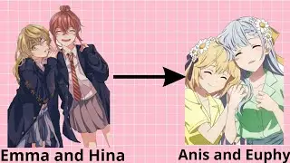 { Tokyo revengers react Emma and Hinata as Anisphia and Euphyllia} [Milie_§ĄMÄ]