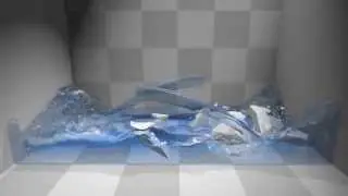 Position Based Fluids - Rock Pool