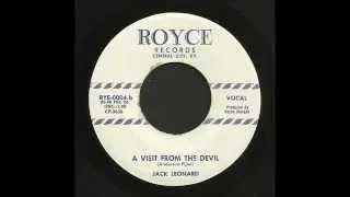 Jack Leonard - A Visit From The Devil - Country Bop 45