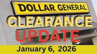 Обновление информации о рождественских распродажах в Dollar General от 6 января.