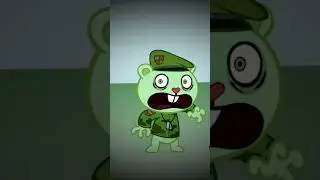 HTF pikanshort - Feeling Cubstruck #happytreefriends #htf #flippyhtf #flippy #animation #shorts