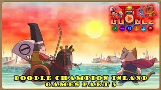 Doodle Champion Island Games Pt. 6a | Archery + Blue Arrows and Lucky Arrow | Walkthrough