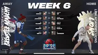 EPSL Basketball: Brewster Academy at Link Year Lions - Week 6