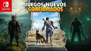 10 NUEVOS JUEGAZOS CONFIRMADOS Para Nintendo Switch 1 y 2!