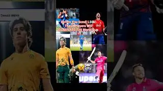 Before You Scroll L👀k! These Players Will DOMINATE T20 World Cup 💥 #t20worldcup #shorts