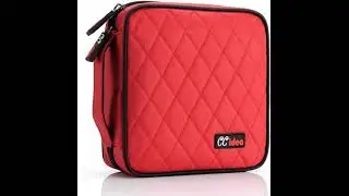 CCidea 40 Capacity CD /DVD Case Holder Portable Disc Wallet Storage