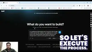 🚀 Building an Utility App with Bolt.new  | Internship Project - Nitesh Jaiswal - Part 1/15