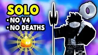 How to SOLO Dough King - The Hardest Boss [ No V4 + No Deaths ] | Blox Fruits