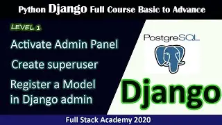 Python Django Tutorial in Hindi | Learn How to Make Admin | register model | upload file in Django