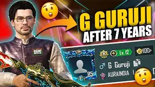 G Guruji Returns After 7 Years 🔥 The OG Legend Is Back in BGMI | Faroff