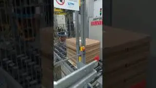 Driving EPT + pallet stacking machine