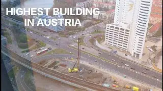 DC Tower | Traffic timelapse - Wien DC Tower Verkehrszeitraffer