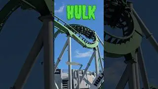 Hulk #Rollercoaster #Universal #Studio #Orlando Florida #USA #Adventure #New-year #Shorts